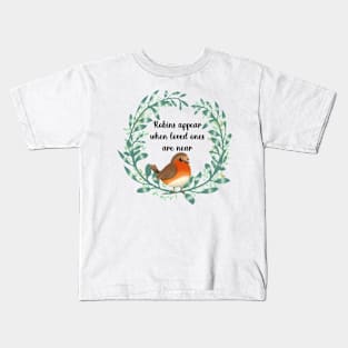 Robin quote Kids T-Shirt